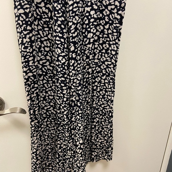 Abercrombie & Fitch strapless black and white patterned pantsuit size xs - Picture 9 of 9